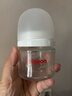 贝亲（Pigeon）【新生儿第一个奶瓶】玻璃奶瓶宽口径奶瓶80ml SS号奶嘴 0月+ 实拍图