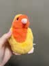 捉趣小鸟毛绒玩具玩偶睡觉桌伴抱枕陪睡布娃娃生日礼物送女生七夕礼物 黄桃鹦鹉-约14cm 鹦鹉鸟系列 实拍图