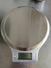 香山电子秤厨房秤 克称食物烘焙秤称菜茶叶 不锈钢大秤面 0.1g高精度 实拍图