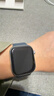 苹果 Apple Watch Series 11/10/9/8/7代原装运动硅胶/耐克表带通用版 95新星光色 44mm/45mm/46mm通用 实拍图
