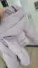 UR冬季新款女装休闲双拉链连帽宽松羽绒服UYY150058 粉紫 M 实拍图
