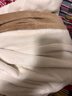 京东京造 220g牛奶绒四件套 A类秋冬加厚高克重法兰绒保暖双人床单枕套被套 1.5米床 榛果Milky 实拍图