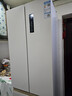 美菱（MeiLing）小确杏401升法式多门冰箱小户型家用底部散热60cm宽超薄窄门嵌入风冷无霜BCD-401WFP9CZX国家补贴 实拍图