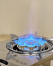 樱雪（INSE）煤气灶燃气灶液化气单灶台式 4.5kw大火力单眼灶 家用猛火煤气炉不锈钢灶具 JZY-T1501(G)W液化气 实拍图
