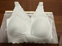 ubras【虞书欣同款】小奶皮云朵隐形无尺码内衣女粉底液文胸透气无痕 【经典】柔灰紫色 均码 背心款100-130斤/A-C杯 实拍图