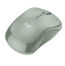 罗技（Logitech）M221 轻音鼠标 无线鼠标 办公鼠标 对称鼠标 带无线微型接收器 薄荷绿 实拍图