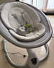 babycare婴儿电动摇椅0-1岁宝宝安抚摇篮椅哄娃睡觉神器新生儿礼物 轻奢款 实拍图