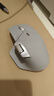 雷柏（Rapoo） MT760Mini中小手无线/蓝牙/有线多模办公鼠标 人体工学跨屏传输150小时续航11键可定义 灰白 实拍图