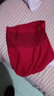 高腰无痕舒适收腹裤蚕丝底裆轻塑裤塑身提臀内裤女 红色 L 【推荐100-120斤】 实拍图