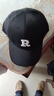 【热巴同款】加大棒球帽帽子男女大头围显脸小春夏字母百搭棒球帽 刺绣款-黑色 实拍图