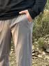 KOLON SPORT/可隆户外休闲裤 男士接触凉感防晒UPF50+针织夏日凉感裤 LHLP6MNT11-LC 浅炭灰 XL 180/86A 实拍图