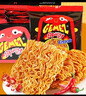 GEMEZ小鸡面干脆面（烧烤味6包+辣味6包）180g抗饿零食点心面 实拍图