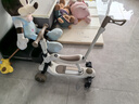 贝易至尊滑板车婴儿童0-6岁折叠可坐溜溜平衡车宝宝周岁礼物遛娃神器 【pro款】七合一 贝易卡其 -靠背 实拍图