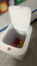 佳帮手卧室脚踏垃圾桶7.3L家用脚踩+手按双开盖厨房卫生间厕所客厅带盖 实拍图