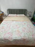 罗莱家纺全棉加厚磨毛四件套冬季纯棉被套床单床上用品 粉200*230 实拍图