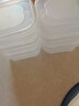 【冰箱神器】保鲜盒食品级冷冻收纳盒微波炉饭盒学生便当盒餐盒 可冷冻收纳盒 6个装 350ml 实拍图