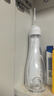 博皓（prooral）电动冲牙器洗牙器冲洗器牙齿清洁器水牙线洁牙器牙结石牙套牙齿冲洗器牙缝正畸喷嘴家用便携式5025 晶莹透 |店长推荐 实拍图