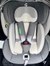 ledibaby乐蒂宝贝婴儿童安全座椅0-4-12岁汽车用宝宝座椅车载可坐躺 新品 太空舱ProS智能版【远山灰】 实拍图