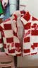 迪士尼儿童过年衣服羊羔绒外套2026冬新款女童拜年服男大童夹棉加厚外套 实拍图