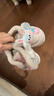 巴拉巴拉儿童棉拖鞋冬季男童家居鞋保暖女童包跟室内小孩加绒加厚宝宝棉拖 晒单实拍图