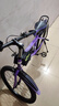 BOMEILUN儿童自行车6-10-15岁中大童单车男女孩单速脚踏车学生变速山地车 【单速】荧光紫 +骑行大礼包 22寸 身高135-155CM/约10-15岁 实拍图