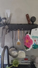 美厨（MAXCOOK）厨房置物架 免打孔通用调料架调味架壁挂架30cm 带杆带钩MCZW8367 实拍图