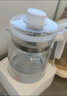 小壮熊 全玻璃恒温壶 恒温调奶器冲奶水壶 保热冲泡暖奶暖烧水壶 白1.5L 实拍图