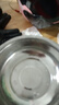 不锈钢盆加厚大盆洗脸盆洗菜盆家用大号盆洗澡洗衣加厚盆洗菜盆 加厚不锈钢大盆 30CM【1个装】 实拍图