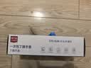 安美尚一次性手套 食品级丁腈手套 餐饮防滑耐用工作手套厨房防油烘焙防水家务清洁洗碗加厚手套100只/盒蓝色L码 实拍图