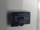 金士顿（Kingston）64GB TF（MicroSD） 存储卡 U1 A1 V10 内存卡 读速100MB/s 适配无人机/运动相机/switch/监控 实拍图