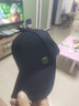 猫人帽子男冬季羊毛保暖男士鸭舌帽大头围品牌棒球帽闭口帽子 黑色 实拍图