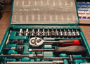 绿林（GREENER）47件套筒扳手汽修工具套装棘轮摩托修车公路工具箱快速扭力螺丝刀 实拍图