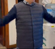 鸭鸭（YAYA）反季羽绒服男冬季轻薄羽绒背心内穿马夹男士保暖内胆薄款马甲KX 黑色 S /165 实拍图
