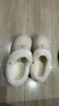 朴西冬季复古博肯防水可拆洗女士棉拖鞋可外穿保暖 浅沙色 40-41 实拍图