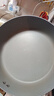 炊大皇平底煎锅 锅炒菜锅加深加高牛排煎锅多功能锅 电磁炉通用26cm 实拍图
