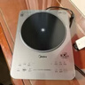 美的（Midea）铂钻家用电磁炉3500W大功率电陶炉电池炉多功能商用电磁灶一键爆炒菜烧水煮小米粥耐磨易洁E35C02 实拍图