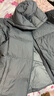 黑冰25新款户外700蓬鸭绒男款加厚防风保暖羽绒服 F8905MJ 铁灰 XL 实拍图