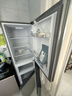 容声216升三开门小电冰箱家用小户型节能超薄冷藏冷冻两用保鲜出租房宿舍迷你 BCD-216E10RNLAD 凯撒银 实拍图