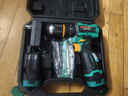 绿林大钢炮16.8V无刷冲击电钻锂电动螺丝刀【冲击+敲击】70N.M 两电池 实拍图