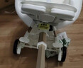 suzzt婴儿车0-3岁用折叠可转向遛娃神器轻便折叠双向婴儿推车 高奢白【带遮阳棚坐垫厎兜】 实拍图