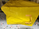乐三好 搬家打包袋搬家袋行李袋收纳袋衣服袋储物袋防水袋搬家打包神器黄色400L【加固加厚】 实拍图