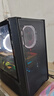 爱国者（aigo）御风JV19黑色 电脑台式主机箱 桌面matx小机箱（网孔通风/玻璃侧透/240水冷） 实拍图