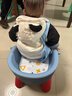 日康（rikang）宝宝餐椅 叫叫椅婴儿学坐椅多功能儿童吃饭餐桌 RK-X2009-3 蓝色 实拍图