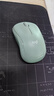 罗技（Logitech）M221 轻音鼠标 无线鼠标 办公鼠标 对称鼠标 带无线微型接收器 薄荷绿 实拍图
