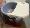 日康（rikang）宝宝餐椅 叫叫椅婴儿学坐椅多功能儿童吃饭餐桌 RK-X2009-1 蓝色 实拍图