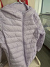 鸭鸭（YAYA）轻薄款羽绒服女保暖时尚短款秋冬季连帽轻便外套 实拍图