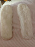 华宝驰 羊毛鞋垫保暖男冬季加绒加厚女雪地靴防寒棉鞋垫毛绒皮毛一体 1双 36码 实拍图