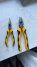 得力（deli）钳子三件套钢丝钳斜口斜嘴钳尖嘴钳电工省力夹持老虎钳8寸6寸6寸 实拍图