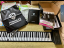 特伦斯手卷钢琴便携式88键专业版加厚编曲键盘成人口袋电子钢琴HQA88 61键黑色标准版 实拍图