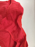 本命年大红色纯棉内裤女抗菌内裆舒适透气结婚喜庆鸿运三角裤大码 红色 1条 XL （105-130斤） 实拍图